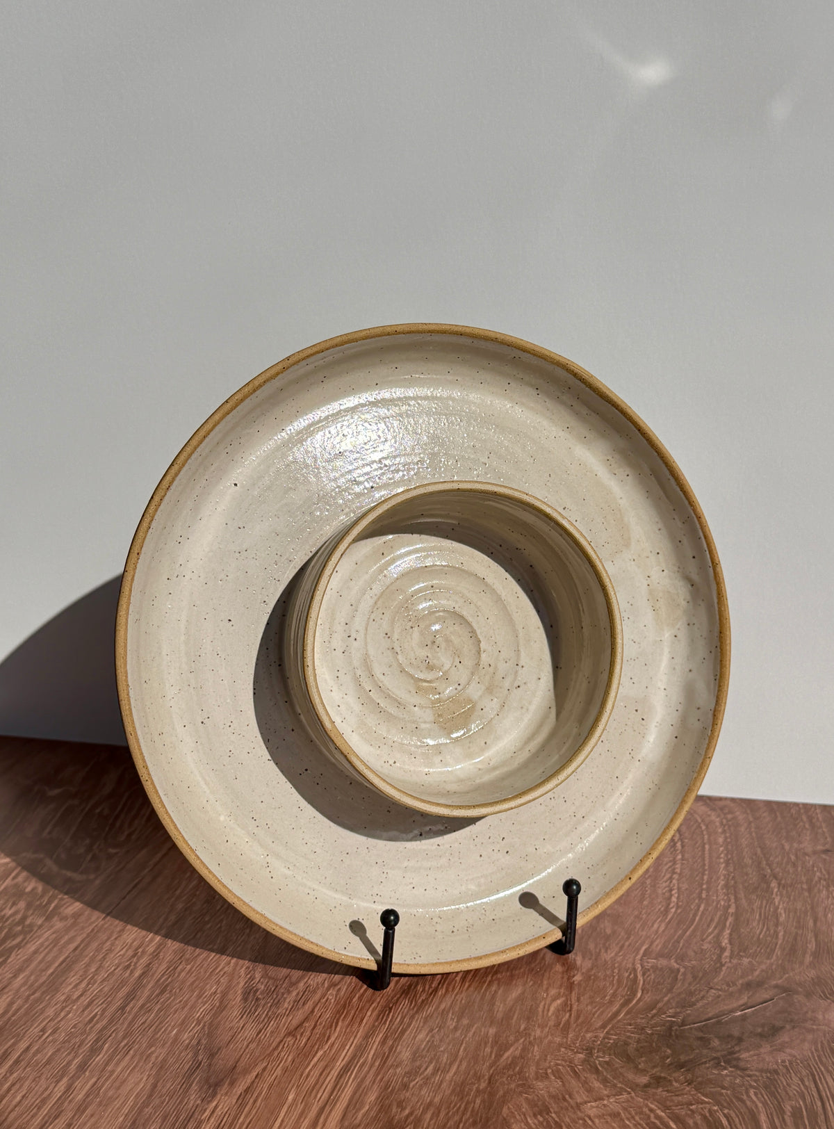 Chip & Dip Bowl/ Cake Stand