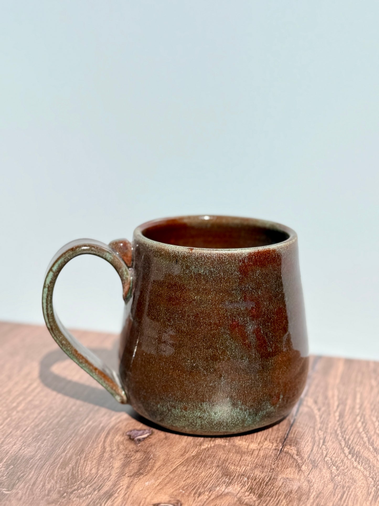 14 oz Red-ish Brown Mug