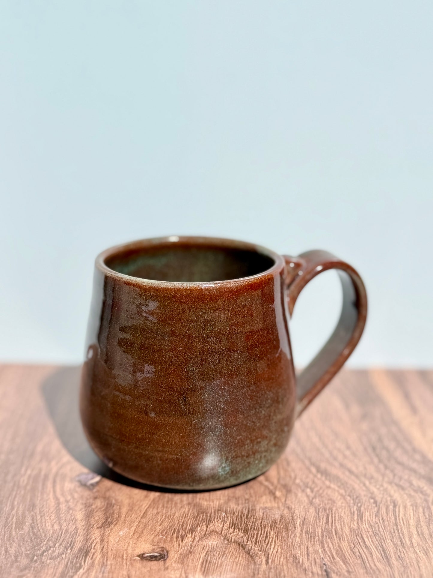 14 oz Red-ish Brown Mug