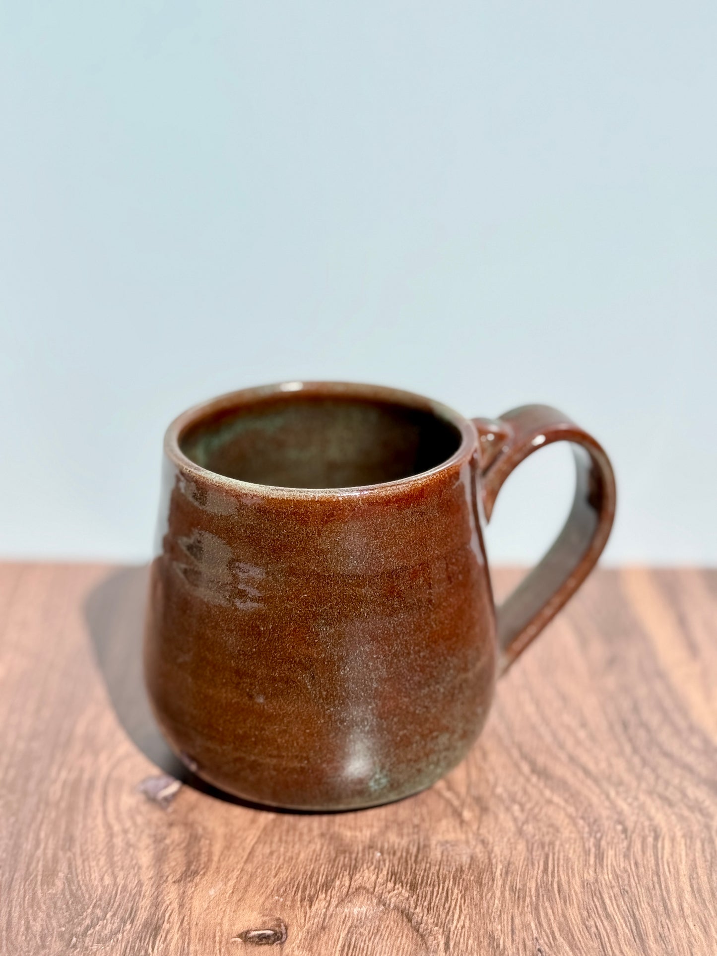 14 oz Red-ish Brown Mug