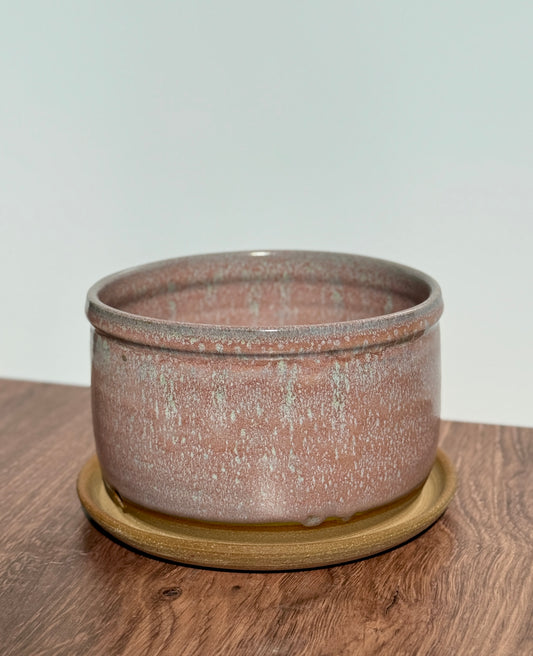 Medium Multi-Colored Pink Planter