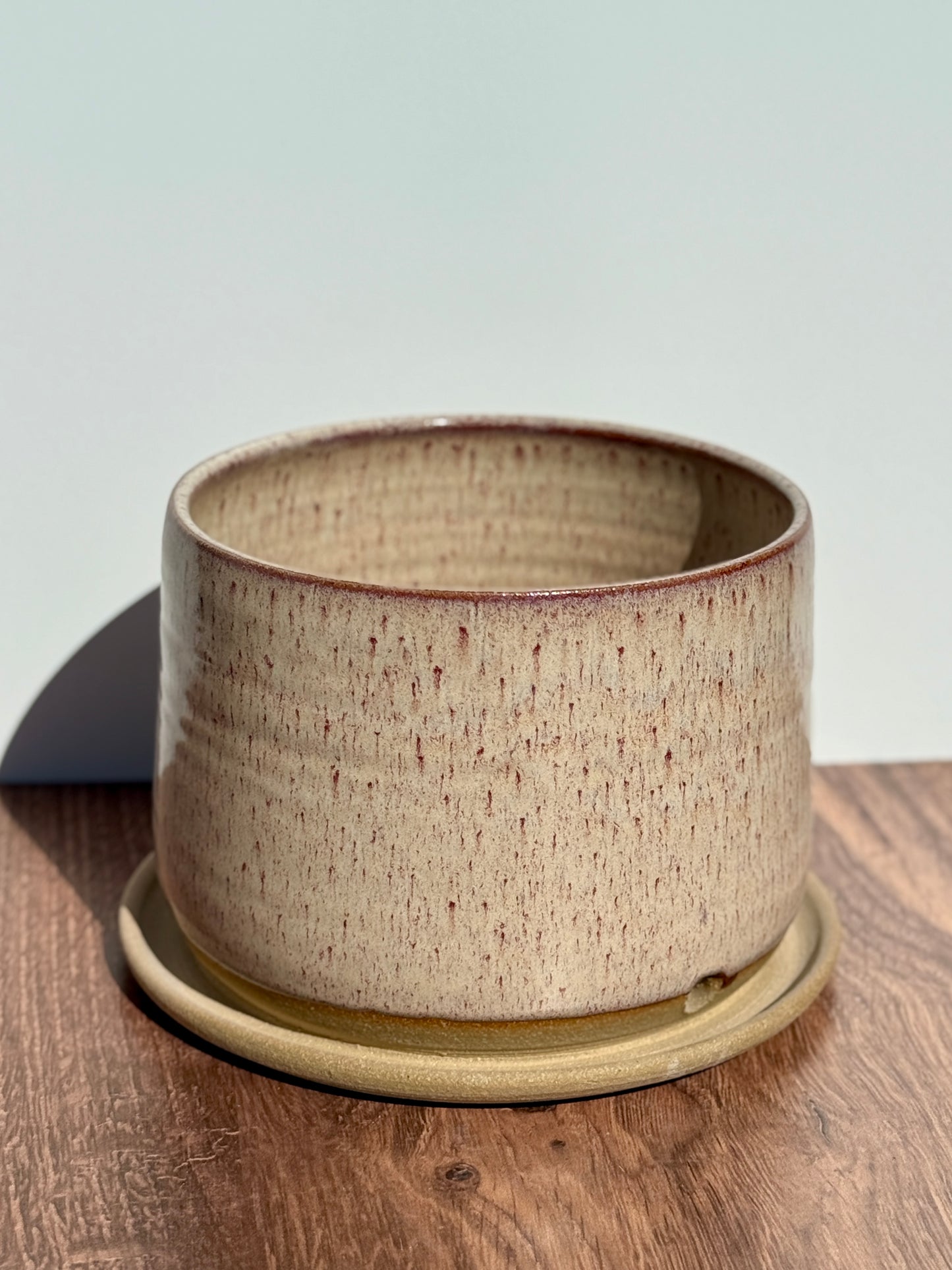 Medium Multi-Colored Red Planter