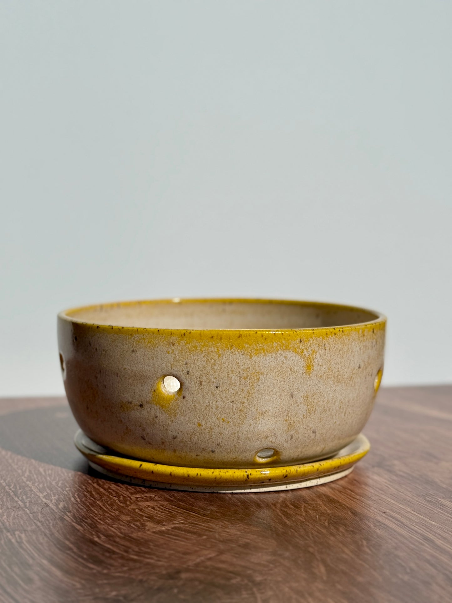 Yellow Speckled Berry Bowl Set