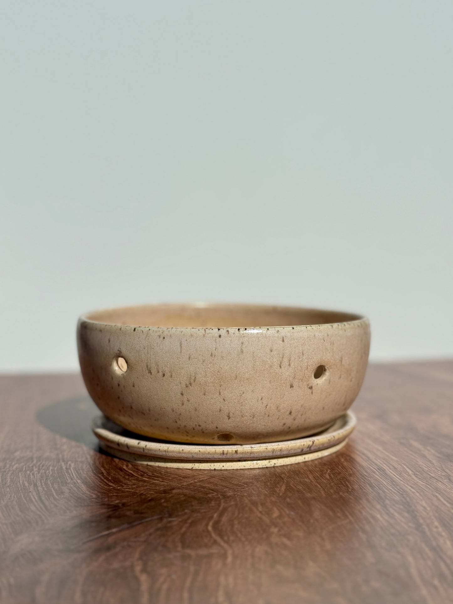 Off-White Speckled Berry Bowl Set