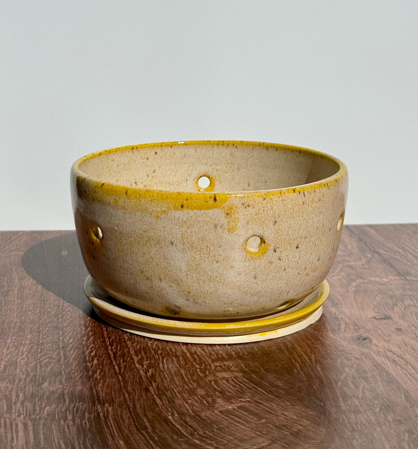 Yellow Speckled Berry Bowl Set