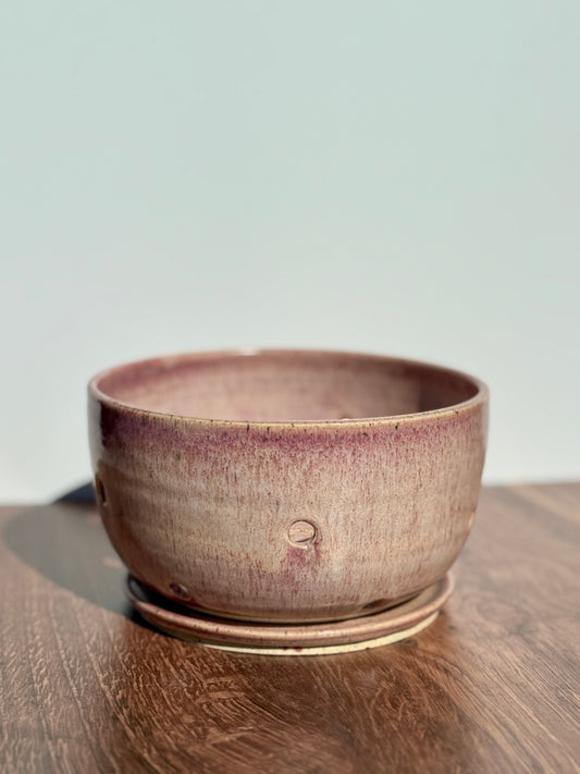 Pastel Pink Berry Bowl Set
