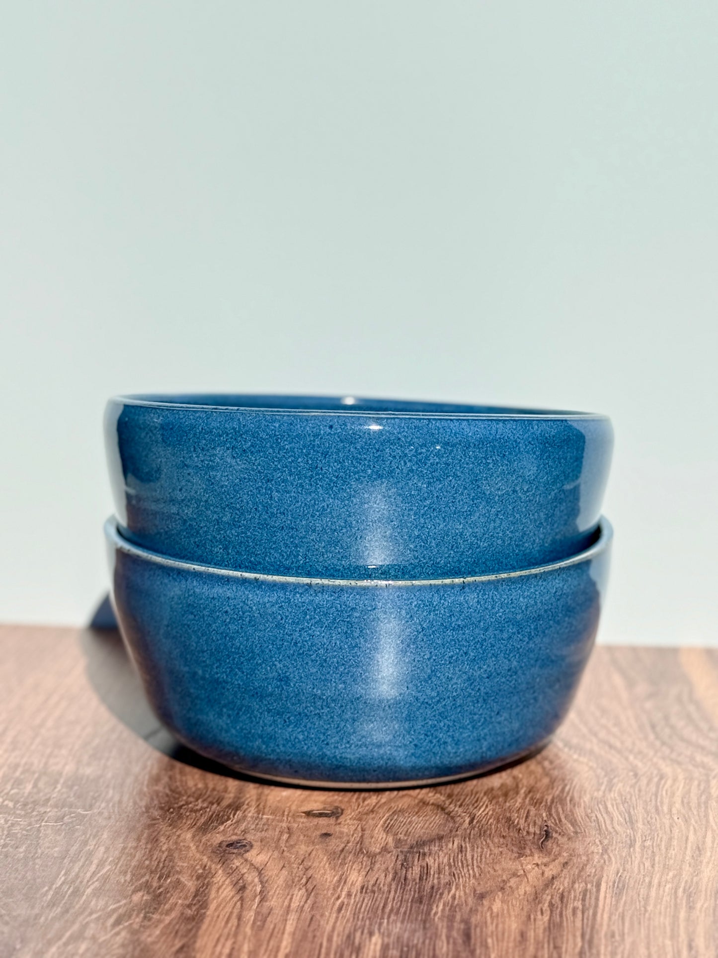 Small Blue Bowls
