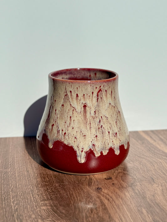 Red Vase