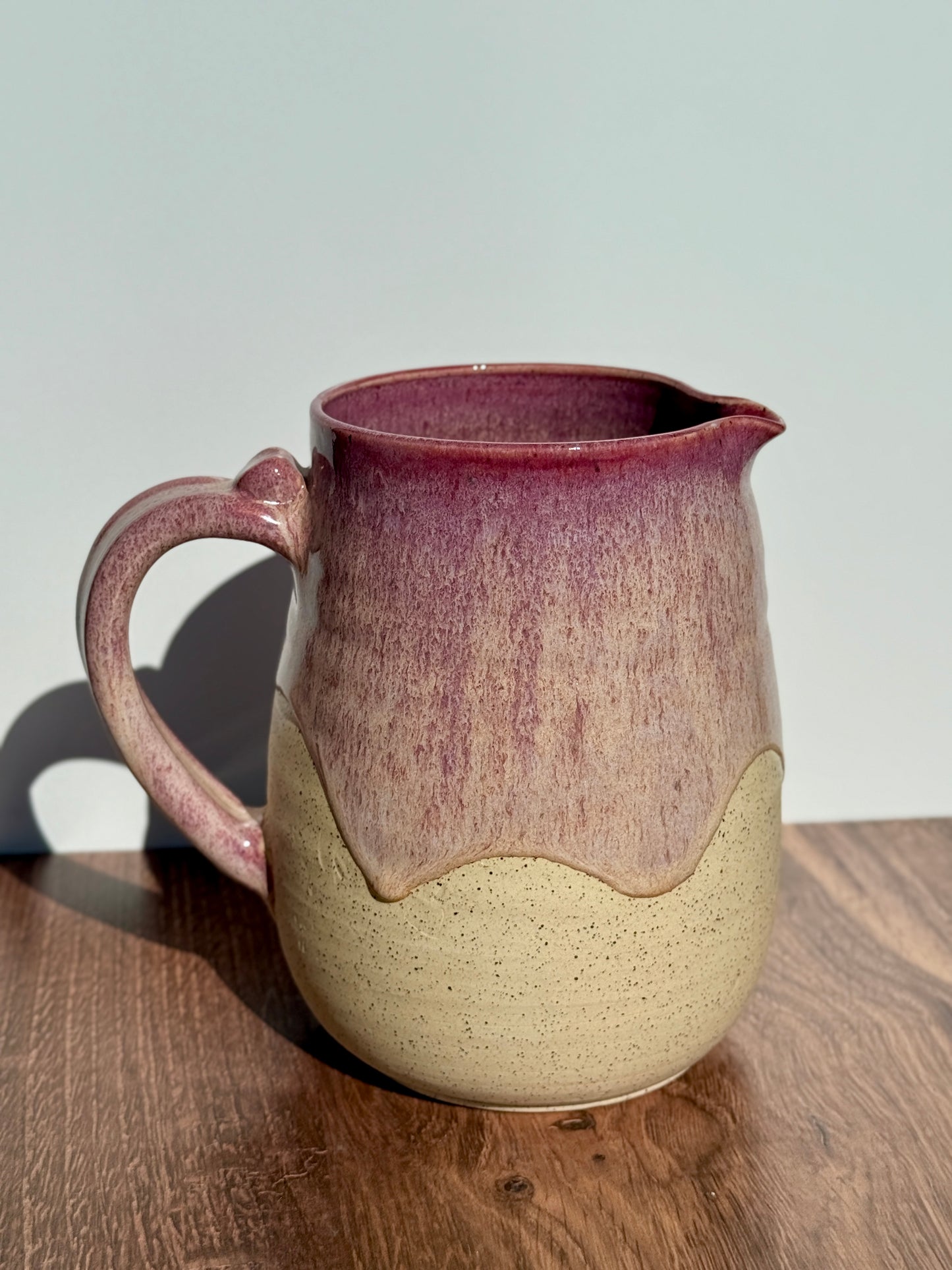 Pastel Pink Pitcher