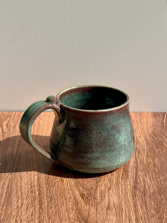 14oz Red-Green Mug