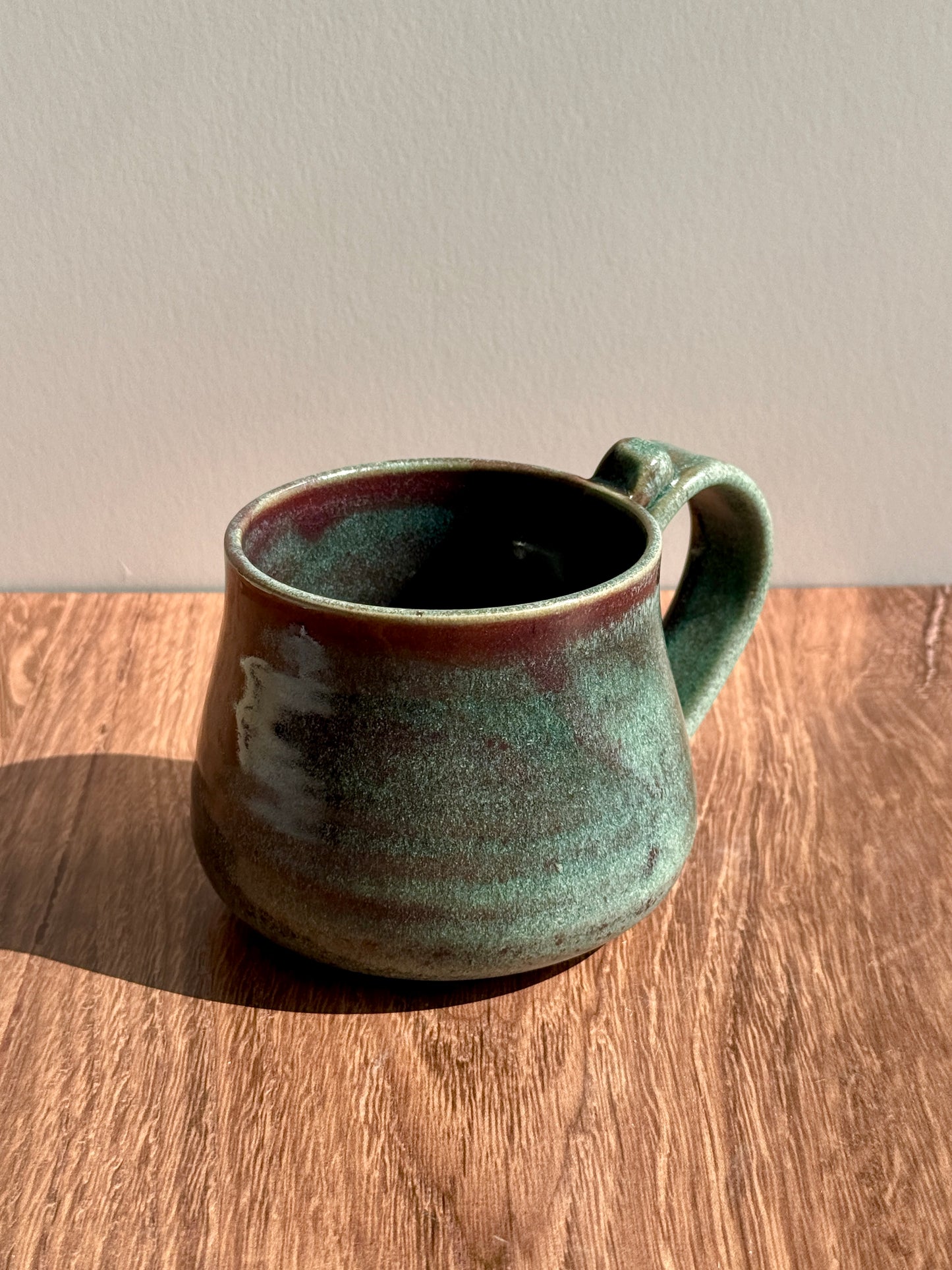14oz Red-Green Mug