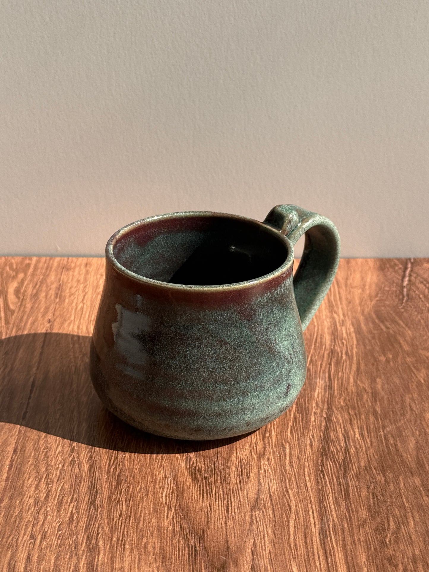 14oz Red-Green Mug