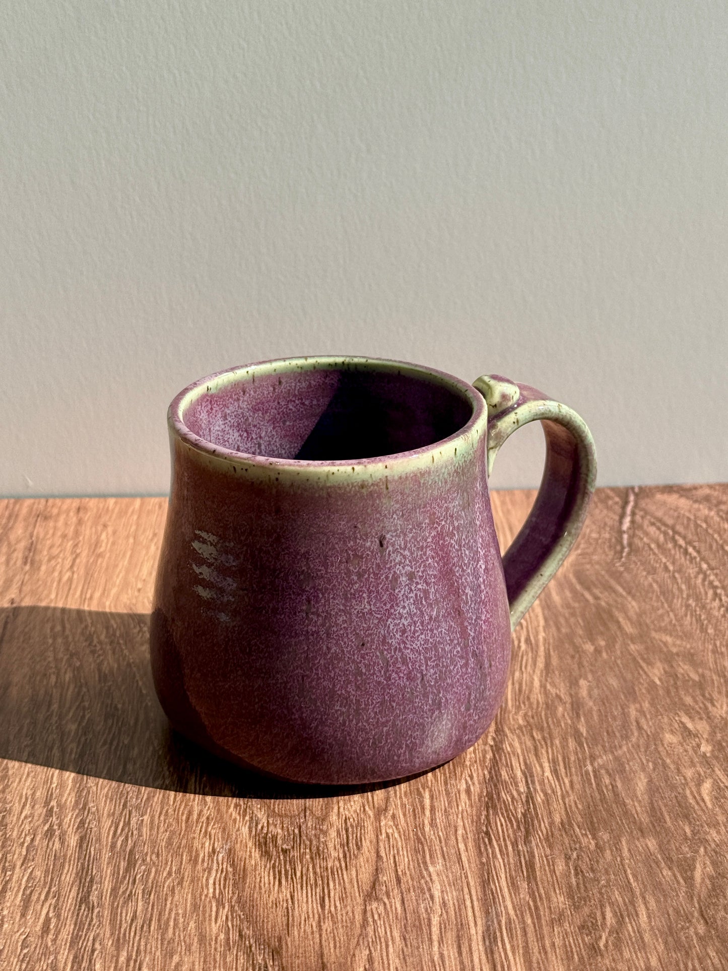14 oz Purple-Green Mug