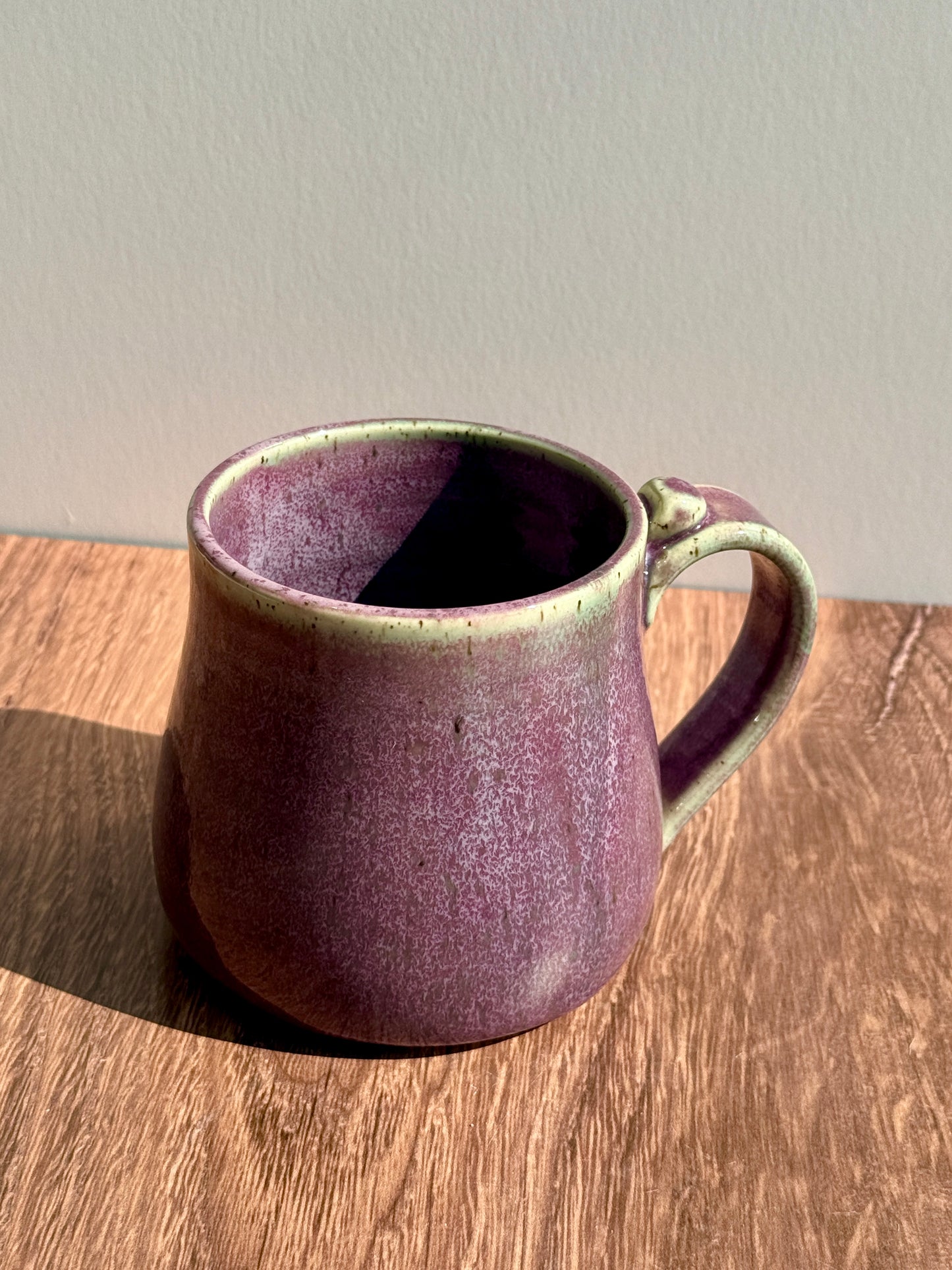 14 oz Purple-Green Mug