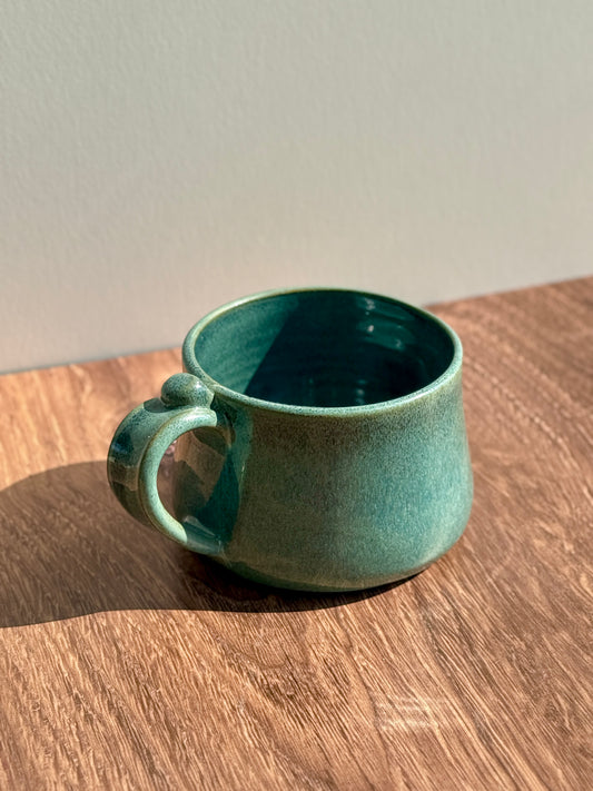 12 oz Teal Mug